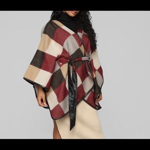 Fashion Nova Wrap Jacket NWT